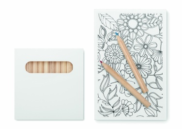 Logo trade meene pilt: Värvipliiatsite komplekt